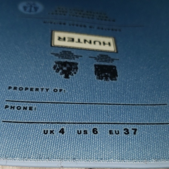 Hunter rain boots - Picture 4 of 4